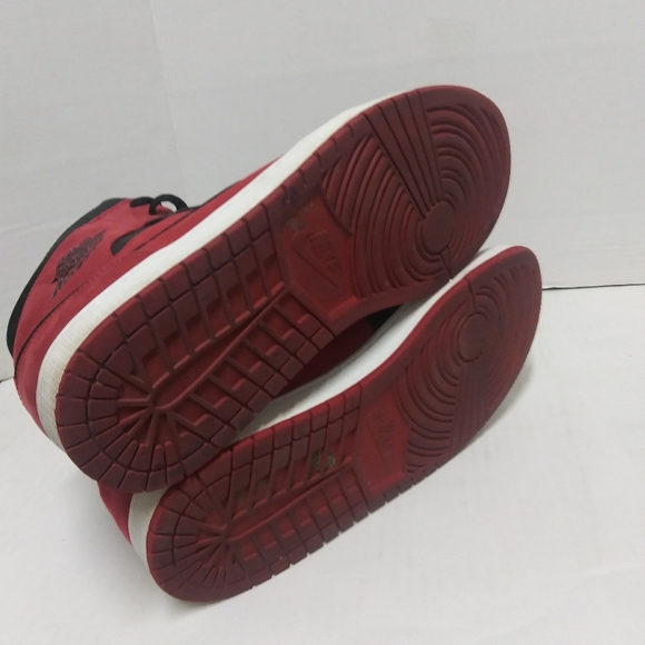 Jordan 1 mid sz 12 gym red black - Picture 6 of 7